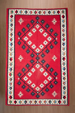 Load image into Gallery viewer, Antique Geometric Harmony Caucasian Kilim