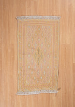 Load image into Gallery viewer, Pastel Diamond Weave Silk Kilim