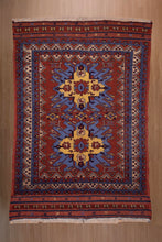 Load image into Gallery viewer, Sunburst Medallion Irani Baluchi Rug