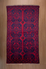 Load image into Gallery viewer, Vintage Turkman Red Gul Carpet