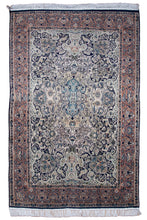 Load image into Gallery viewer, Pastel Medallion Vintage Kashmiri Rug