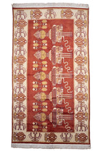 Load image into Gallery viewer, Rare Antique Samarkand Wool Rug