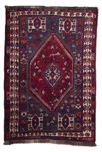 Load image into Gallery viewer, Antique Tribal Persian Qashqai Rug