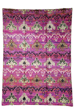 Load image into Gallery viewer, Recycled Saree Silk Indian Rug
