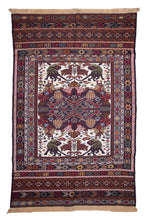 Load image into Gallery viewer, Lion and Cypress Persian Symbol Rug