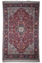 Load image into Gallery viewer, Vintage Kashmiri Wool Hunting Rug
