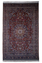 Load image into Gallery viewer, Vintage Kashmiri Wool Floral Medallion
