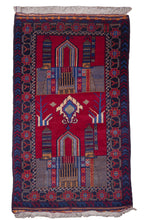 Load image into Gallery viewer, Architectural Heritage Afghani Wool Rug