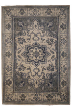 Load image into Gallery viewer, Muted Elegance Indo Kashan Rug