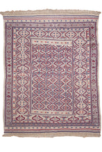 Load image into Gallery viewer, Pastel Geometry Afghan Tribal Kilim