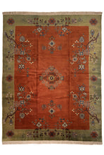 Load image into Gallery viewer, Antique Chinese Art Deco Carpet
