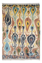 Load image into Gallery viewer, Ikat Revival Handwoven Wool Rug