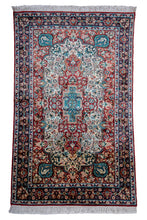 Load image into Gallery viewer, Regal Red Kashmiri Silk Medallion