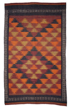 Load image into Gallery viewer, Persian Tribal Flame Pattern Kilim