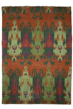 Load image into Gallery viewer, Bold Tribal Ikat-Inspired Wool Rug