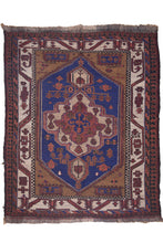 Load image into Gallery viewer, Persian Blue Medallion Tribal Rug