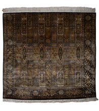 Load image into Gallery viewer, Imperial Arches – Kashmir Silk Rug by Ghulam Mohiudin Kumar