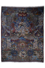 Load image into Gallery viewer, Vintage Persian Kashmar Pictorial Rug