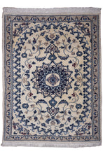 Load image into Gallery viewer, Elegant Ivory and Blue Nain Rug