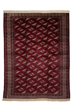 Load image into Gallery viewer, Deep Red Afghan Tribal Wool Rug