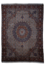 Load image into Gallery viewer, Vintage Persian Birjand Medallion Rug