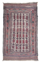 Load image into Gallery viewer, Antique Ivory Ground Barjesta Kilim