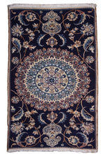 Load image into Gallery viewer, Persian Nain Floral Medallion Rug