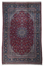 Load image into Gallery viewer, Antique Oversized Kashan Floral Rug