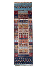Load image into Gallery viewer, Multicolour Tribal Pattern Zeigler Runner