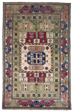 Load image into Gallery viewer, Antique Caucasian Tribal Wool Rug