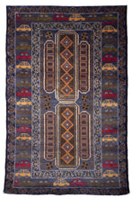 Load image into Gallery viewer, Urban Medallion – Afghan Art Rug