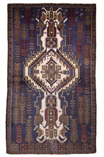 Load image into Gallery viewer, Majestic Medallion Afghan Wool Rug