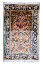 Load image into Gallery viewer, Pastel Harmony Kashmiri Silk Rug