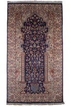 Load image into Gallery viewer, Tree of Life Blue Wool Rug
