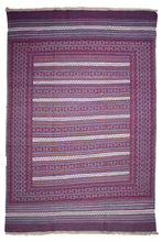 Load image into Gallery viewer, High-Knot Vintage Maliki Kilim Rug