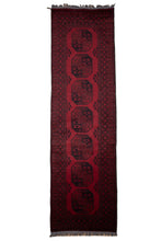 Load image into Gallery viewer, Vintage Turkman Red Wool Runner