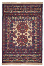 Load image into Gallery viewer, Bold Floral Afghan Maliki Kilim