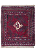 Load image into Gallery viewer, Crimson Eye Mashwani Tribal Kilim