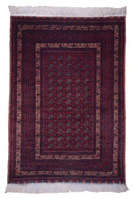 Load image into Gallery viewer, Finely Knotted Turkman Red Heritage Rug