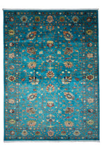 Load image into Gallery viewer, Vibrant Afghan Zeigler Wool Rug