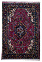 Load image into Gallery viewer, Exquisite Persian Tabriz Wool Masterpiece