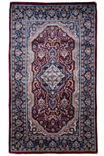 Load image into Gallery viewer, Ruby Medallion Handwoven Indian Rug