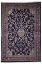 Load image into Gallery viewer, Vintage Kork Wool Kashan Rug