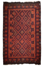 Load image into Gallery viewer, Antique Persian Kilim Fire Mosaic