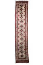 Load image into Gallery viewer, Sistan Baluchi Ivory Runner Rug