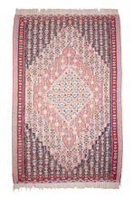 Load image into Gallery viewer, Vintage Persian Senneh Kilim Beauty