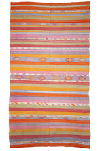 Load image into Gallery viewer, Multicolor Tribal Shirazi Kilim Rug
