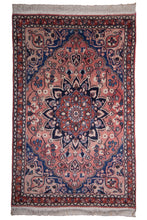 Load image into Gallery viewer, Vintage Persian Heriz Medallion Rug