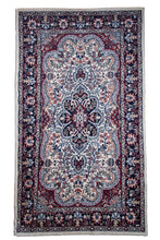 Load image into Gallery viewer, Ivory Red Indo Kashan Wool Rug