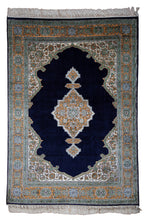 Load image into Gallery viewer, Midnight Garden Silk Rug